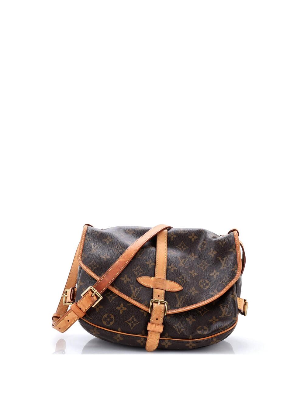 Louis Vuitton Saumur Handbag Canvas 30 #348402L13B